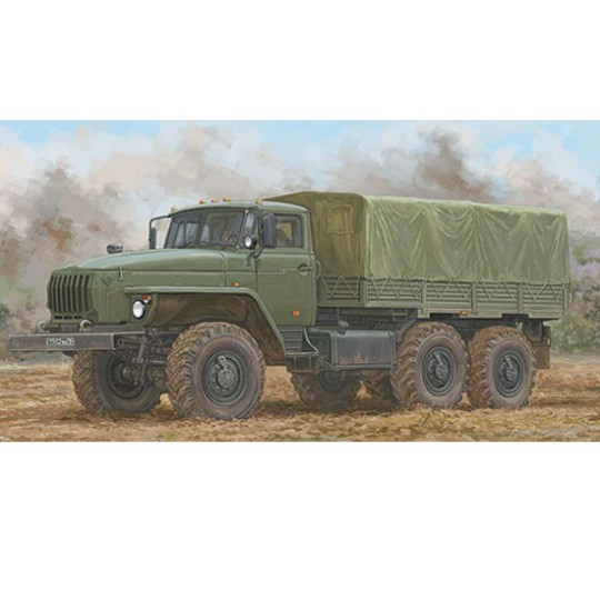 Russian Ural-4320 1/35 plastic truck model | Scientific-MHD