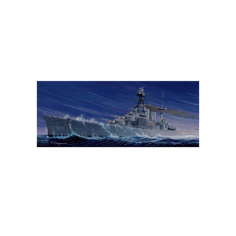 HMS Hood plastic boat model | Scientific-MHD