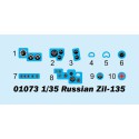 Russian Zil-135 1/35 plastic truck model | Scientific-MHD Russian Zil-135 1/35 plastic truck model | Scientific-MHD
