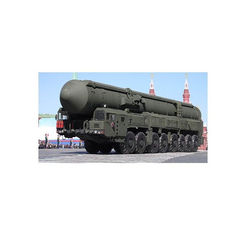 Plastic truck model 15U175 Tel of RS-12M1 Topol-M ICBM Complex 1/35 | Scientific-MHD