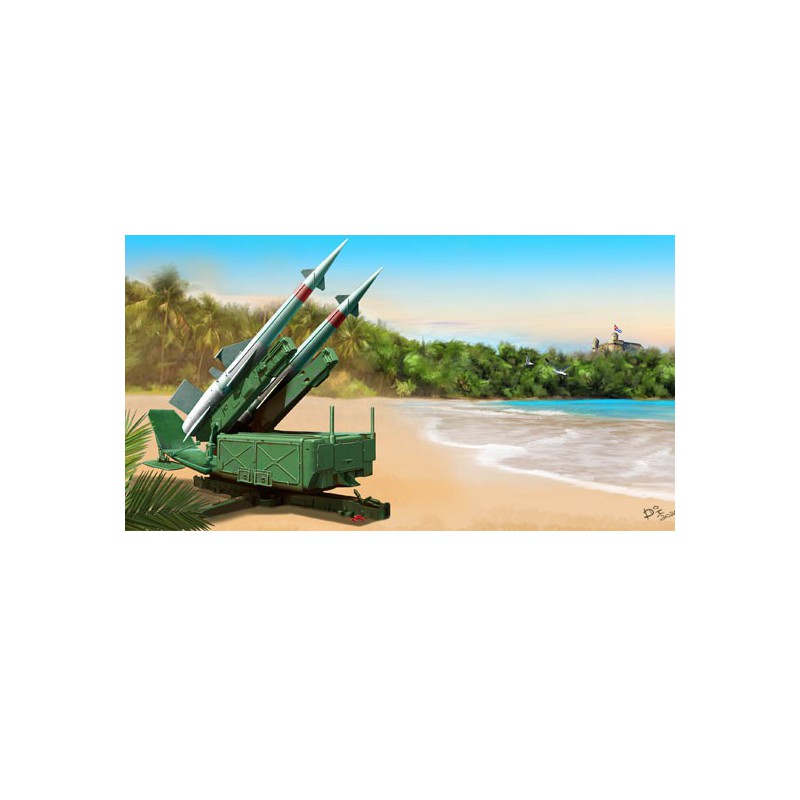 SOVIET 5P71 plastic tank model with 5V27 1/35 missile | Scientific-MHD