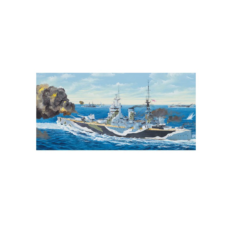 HMS Nelson 1944 plastic boat model | Scientific-MHD