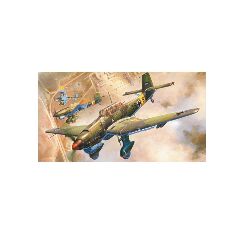 Junkers JU-87B-2 Stuka 1/24 plastic plane model | Scientific-MHD