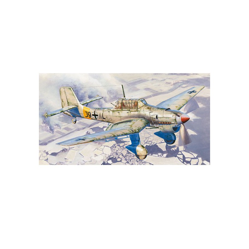 Junkers JU-87B-2/U4 Stuka 1/24 plastic plane model | Scientific-MHD