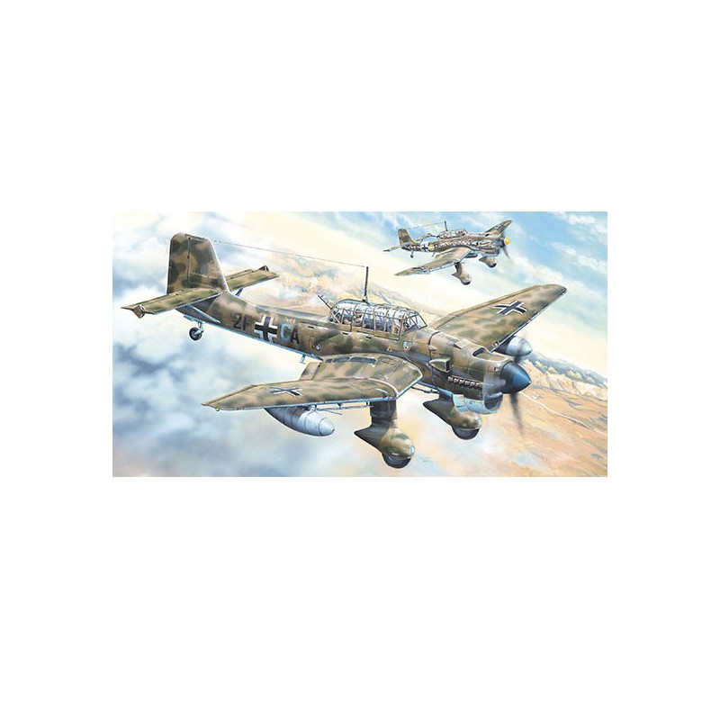 Junkers JU-87R Stuka 1/24 plastic plane model | Scientific-MHD