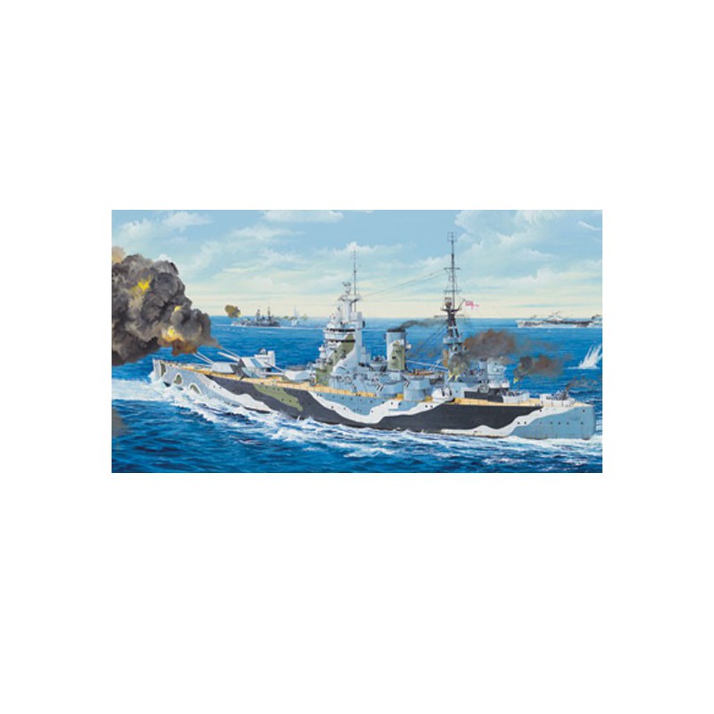 HMS Rodney plastic boat model | Scientific-MHD