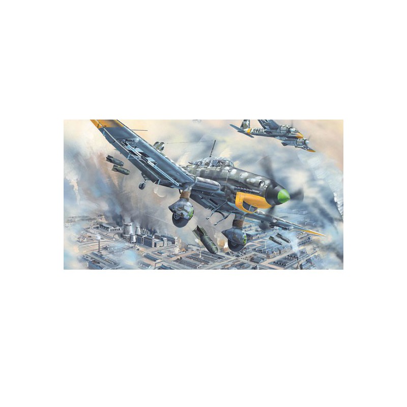 Junkers JU-87D-5 Stuka 1/24 plastic plane model | Scientific-MHD
