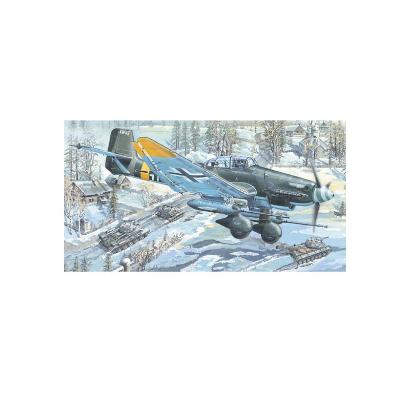 Junkers JU-87G-2 Stuka 1/24 plastic plane model | Scientific-MHD