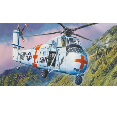 Plastic helicopter model CH-34 US Army Rescue 1/48 | Scientific-MHD Plastic helicopter model CH-34 US Army Rescue 1/48 | Scientific-MHD