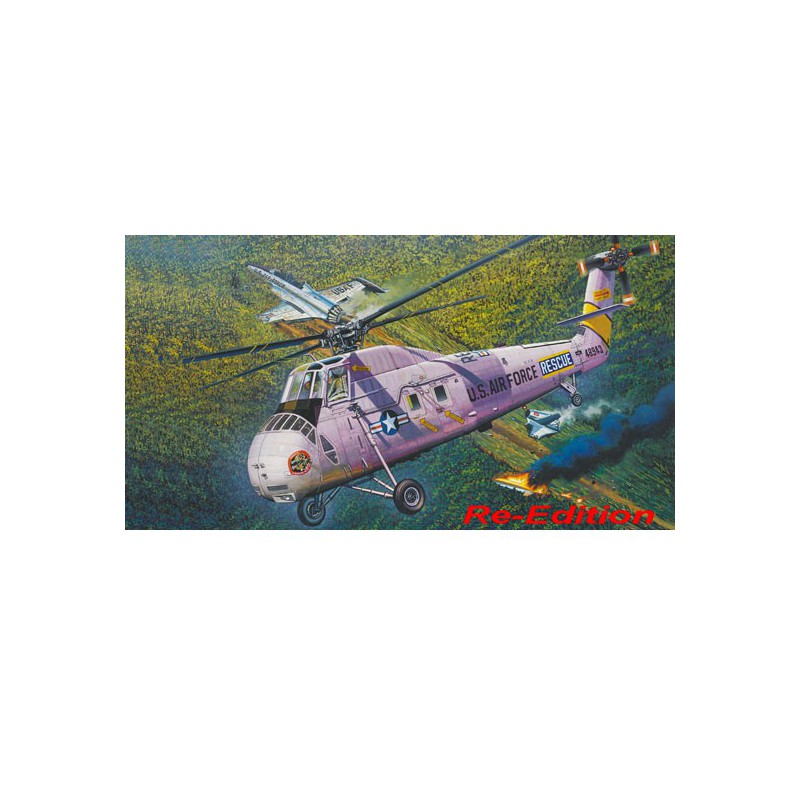 HH-34J plastic helicopter model USAF Rescue 1/48 | Scientific-MHD