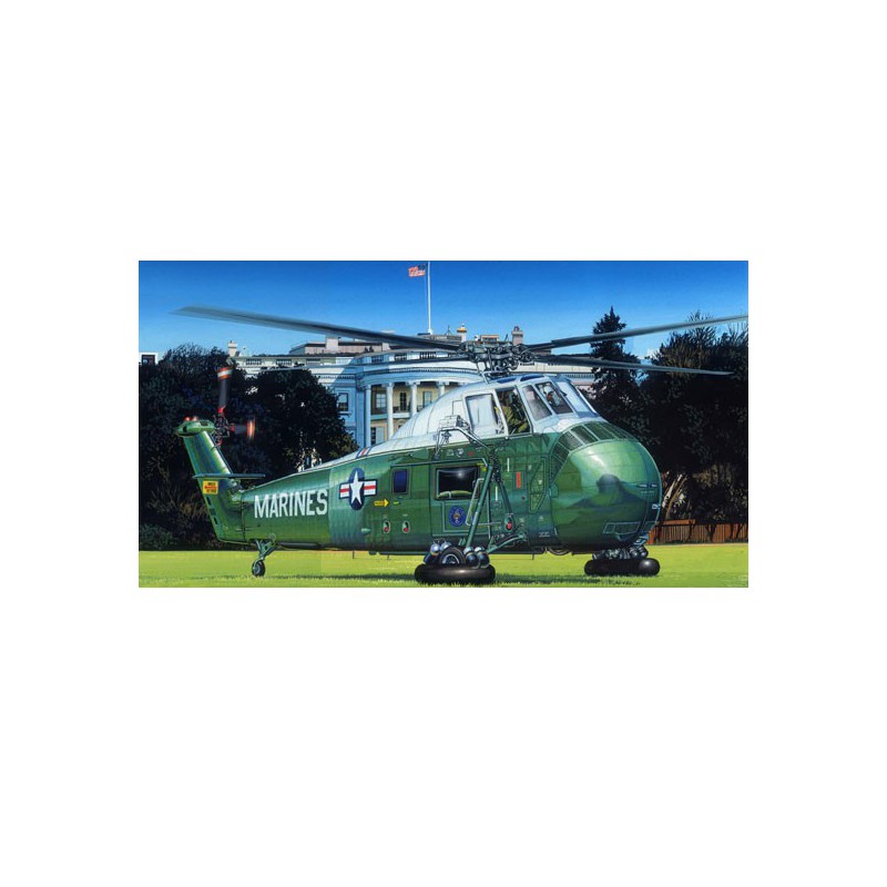 Plastic helicopter model VH-34D 1/48 | Scientific-MHD