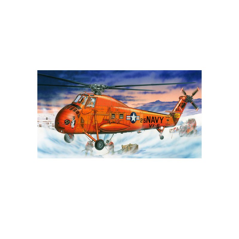 UH-34D Seahorse 1/48 plastic helicopter model | Scientific-MHD