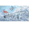 Plastic plane model F-100c Super Saber 1/32 | Scientific-MHD