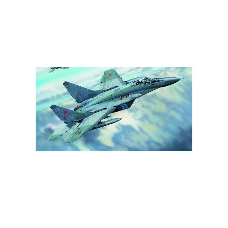 Russian MIG-29C Fulcrum plastic plane model | Scientific-MHD