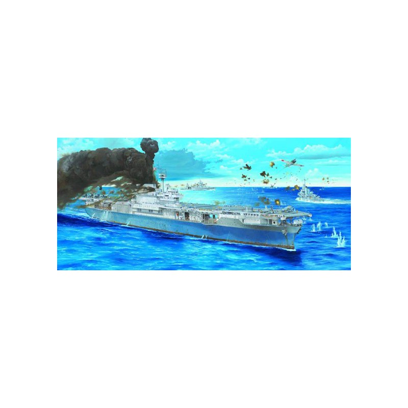 US Navy Yorktown CV-5 1/200 plastic boat model | Scientific-MHD