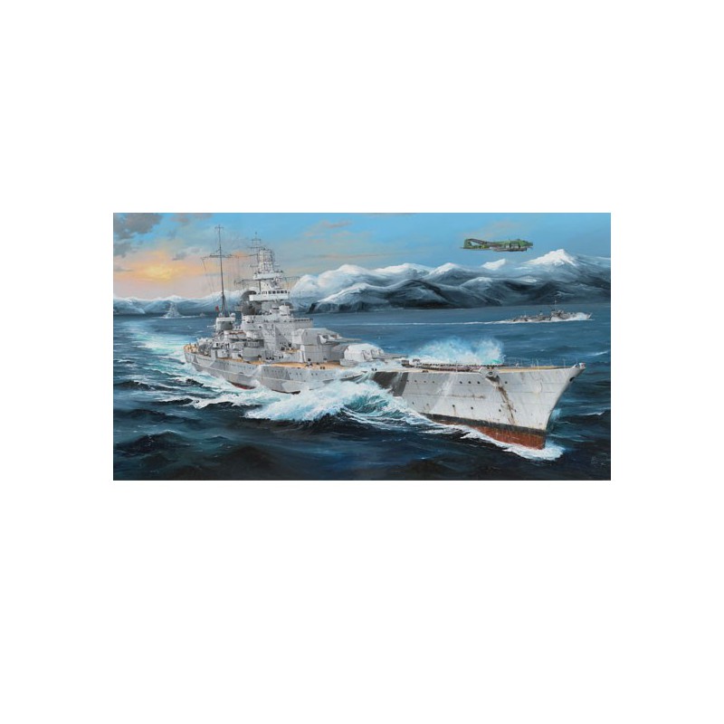 Plastic boat model German SCHARNHIP BATTLESHIP 1/200 | Scientific-MHD