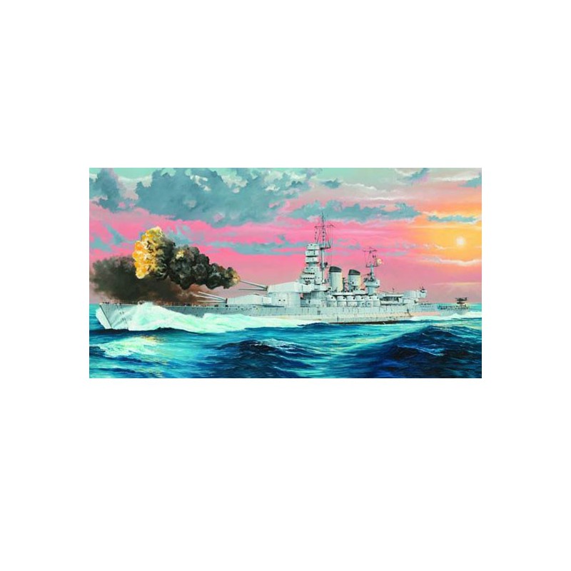 Plastic boat model Italian navy battleship rn littorio 1941 1/350 | Scientific-MHD