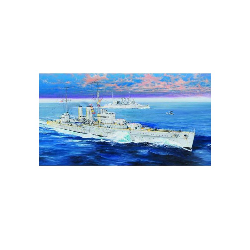 HMS Exeter 1/350 plastic boat model | Scientific-MHD