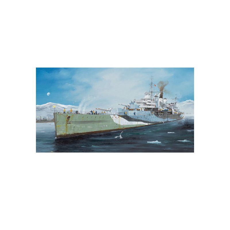 HMS Kent 1/350 plastic boat model | Scientific-MHD