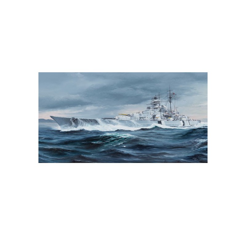 Bismarck 1/350 German plastic boat model | Scientific-MHD