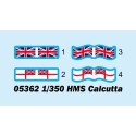 HMS Calcutta 1/350 plastic boat model | Scientific-MHD
