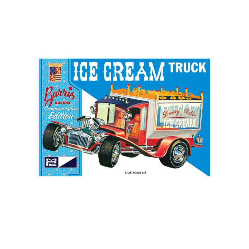 Ice Cream Truck 1/25 plastic truck model | Scientific-MHD