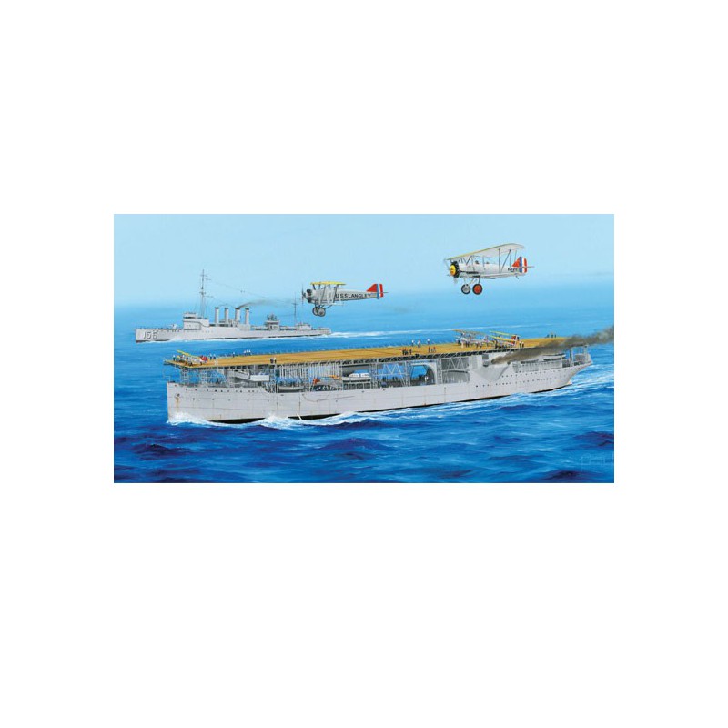 USS Langley CV-1 1/350 plastic boat model | Scientific-MHD