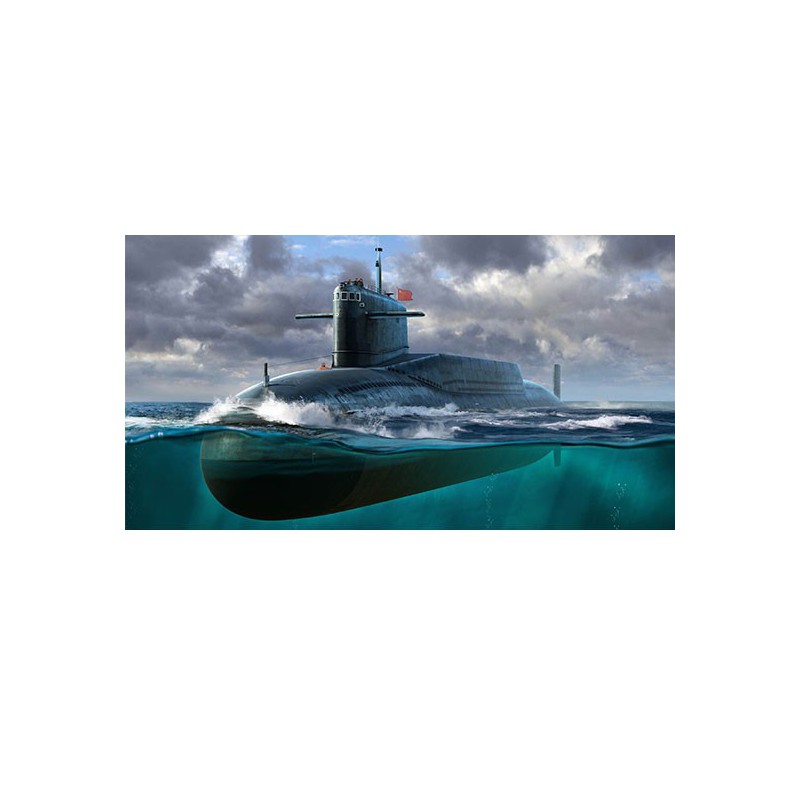 Plastic boat model Type 092 XIA Class Submarine 1/144 | Scientific-MHD