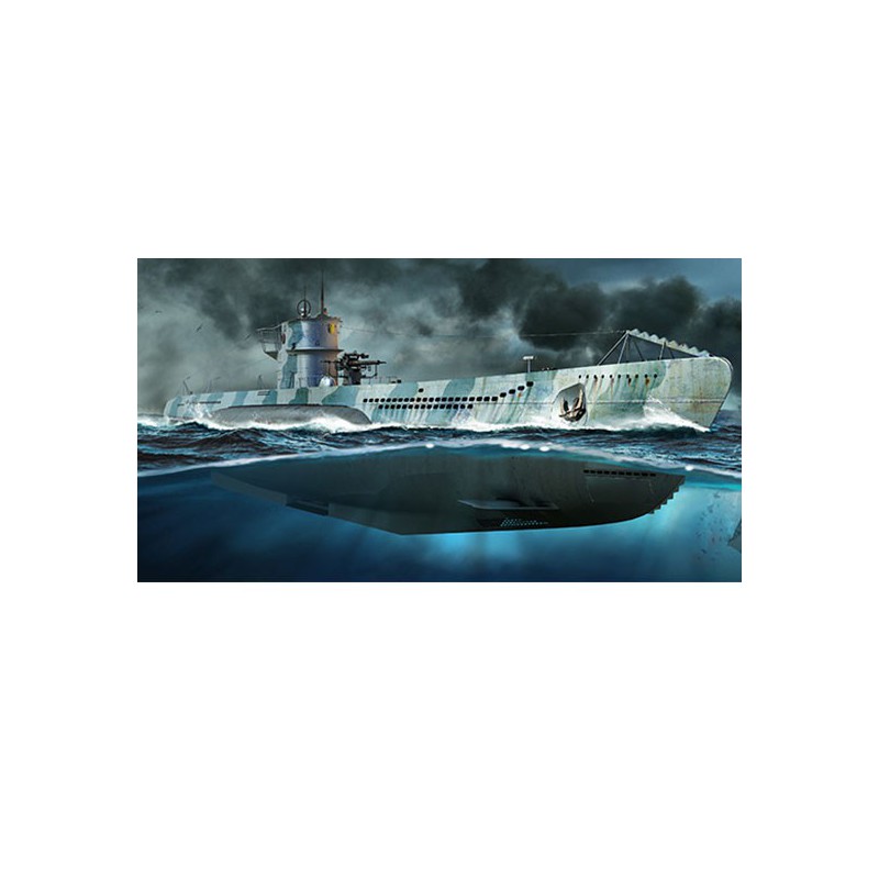 DKM Navy Plastic Boat Model Type VII-C U-BOAT 1/144 | Scientific-MHD