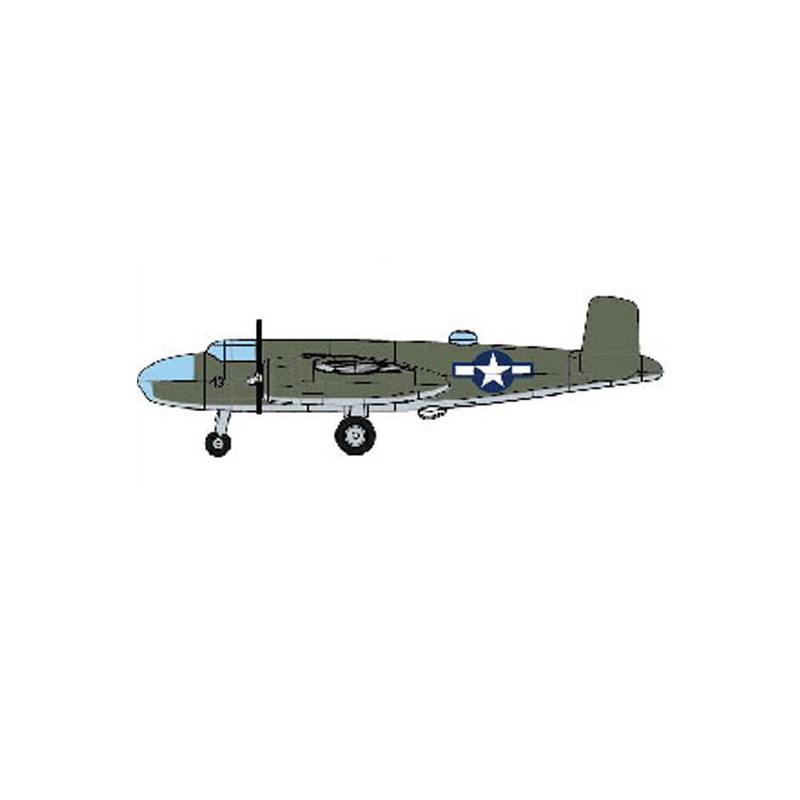 B25 plastic boat model (pressed) 1/350 | Scientific-MHD