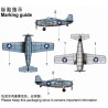 F4F-4 plastic boat model (pre-pained) 1/350 | Scientific-MHD