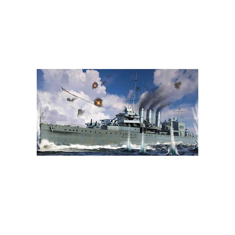 HMS Cornwall 1/700 plastic boat model | Scientific-MHD