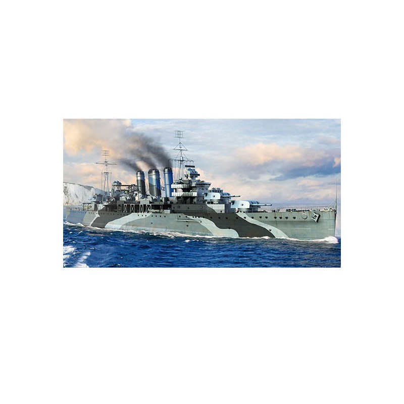 HMS Kent 1/700 plastic boat model | Scientific-MHD