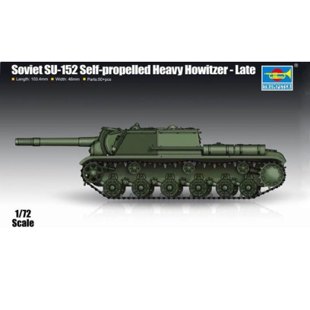 SHEVIET SU-152 plastic tank model self-propelled Heavy Howitzer 1/72 | Scientific-MHD SHEVIET SU-152 plastic tank model self-propelled Heavy Howitzer 1/72 | Scientific-MHD