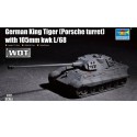 Plastic tank model German King Tiger with 105mm kwk l/68 1/72 | Scientific-MHD Plastic tank model German King Tiger with 105mm kwk l/68 1/72 | Scientific-MHD