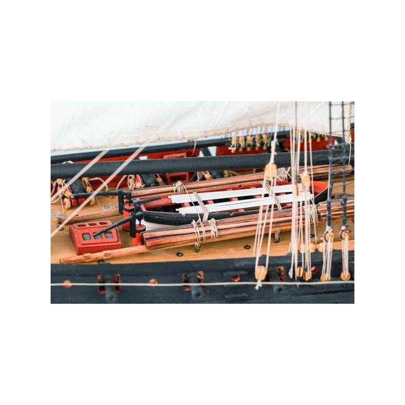 Static boat Le Cerf | Scientific-MHD