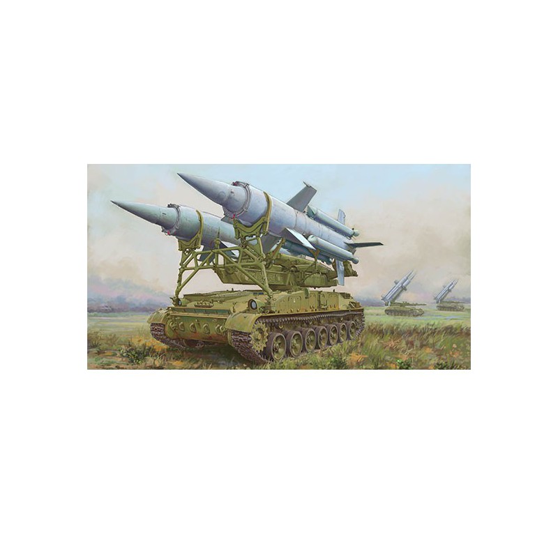 SOVIET PLASTIC CHARQUET 2K11A Tel W/9M8M 1/72 | Scientific-MHD