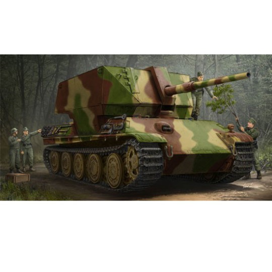 Flakpanther W/8.8cm Flak 41 1/35 plastic plastic model Flakpanther W/8.8cm Flak 41 1/35 plastic plastic model | Scientific-MHD
