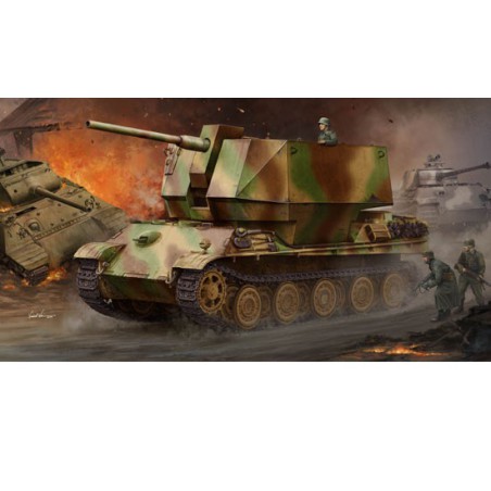 Flakpanther W/8.8cm Flak 36/37 1/35 plastic plastic model | Scientific-MHD Flakpanther W/8.8cm Flak 36/37 1/35 plastic plastic model | Scientific-MHD