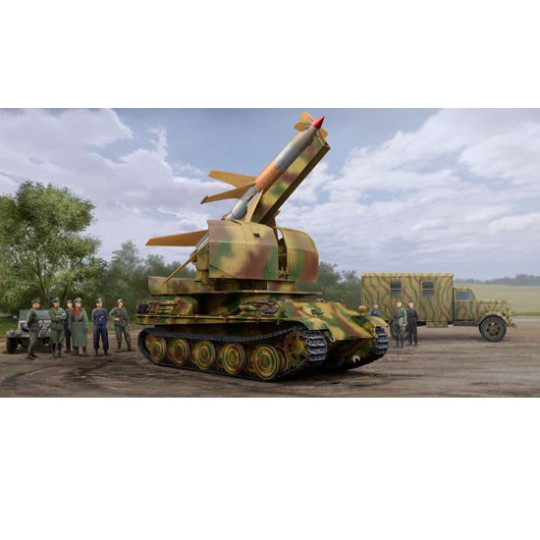 Flakpanther W/8.8cm Flakrakete Rheintochter I 1/35 Flakpanther W/8.8cm Flakrakete Rheintochter I 1/35 | Scientific-MHD