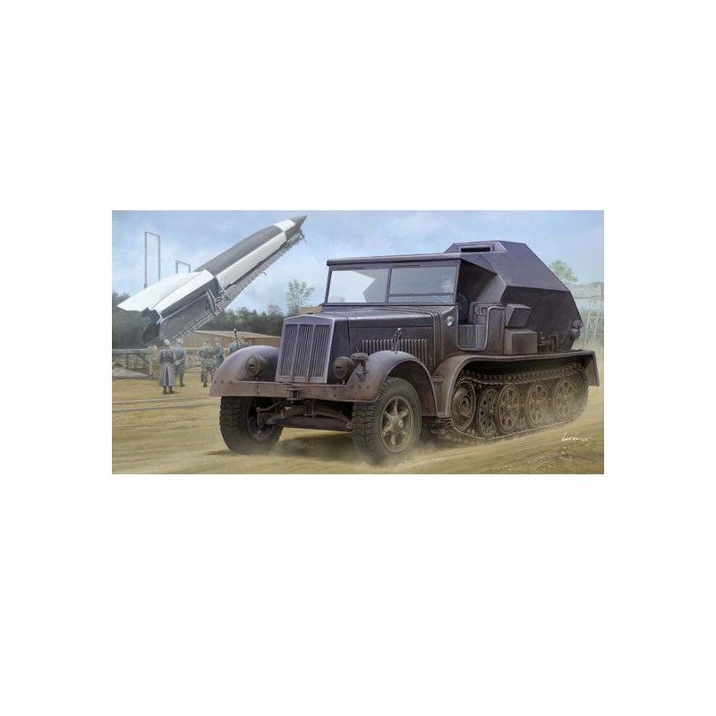 SD.KFZ plastic tank model. 7/3 Artillery tractor 1/35 | Scientific-MHD