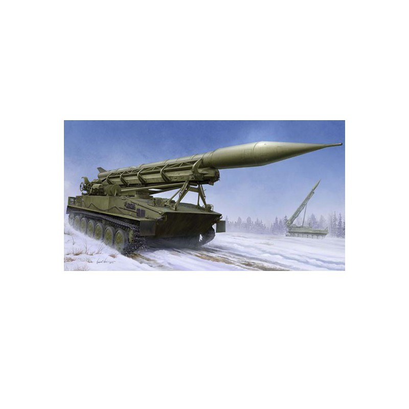 2p16 launcher plastic tank model with missile of 2k6 luna 1/72 | Scientific-MHD