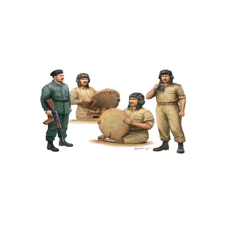 Iraqi tank crew figurine | Scientific-MHD