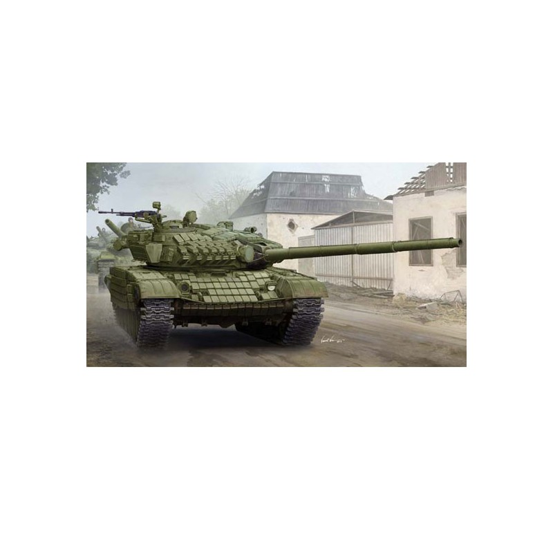 T-72A plastic tank model Mod1985 MBT at 1/35 | Scientific-MHD
