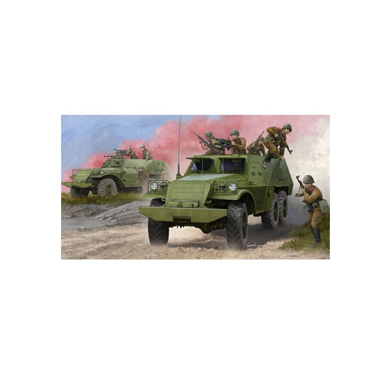 SOVIET BTR-152B1 APC 1/35 plastic truck model | Scientific-MHD