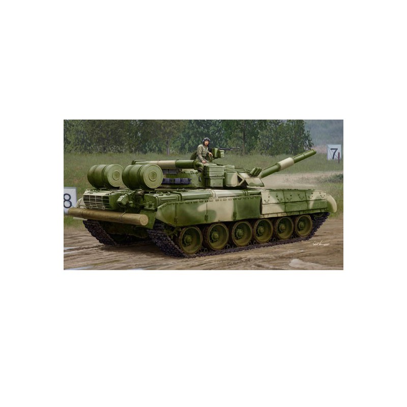 Russian T-80UD MBT-Early 1/35 plastic plastic model | Scientific-MHD