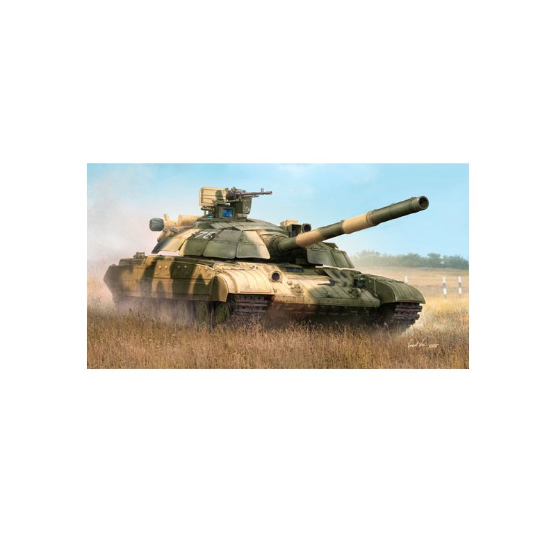 Ukraine plastic tank model T-64BM BULAT 1/35 | Scientific-MHD