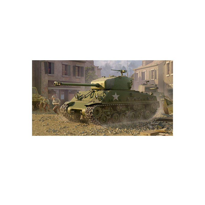 M4A3E8 Sherman - Early 1/16 plastic tank model | Scientific-MHD