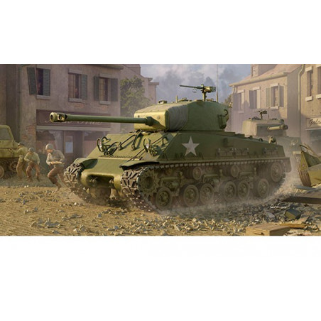 M4A3E8 Sherman - Early 1/16 plastic tank model | Scientific-MHD