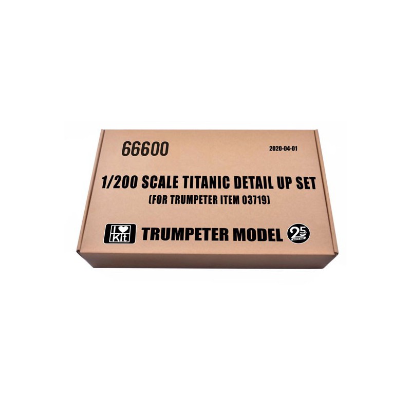 Plastic boat model Titanic 95T03719 Super-Detal Kit | Scientific-MHD
